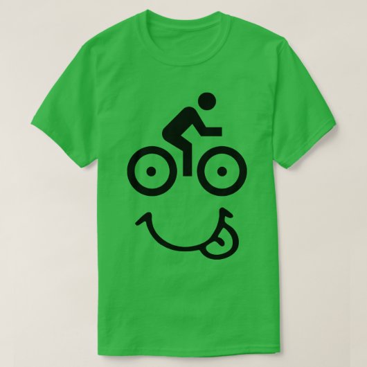Fahrradgesicht T-Shirt (Design vorne)