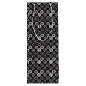 Fahrradgetriebe Muster 01x4.b Geschenktüte Für Weinflaschen (Rückseite)