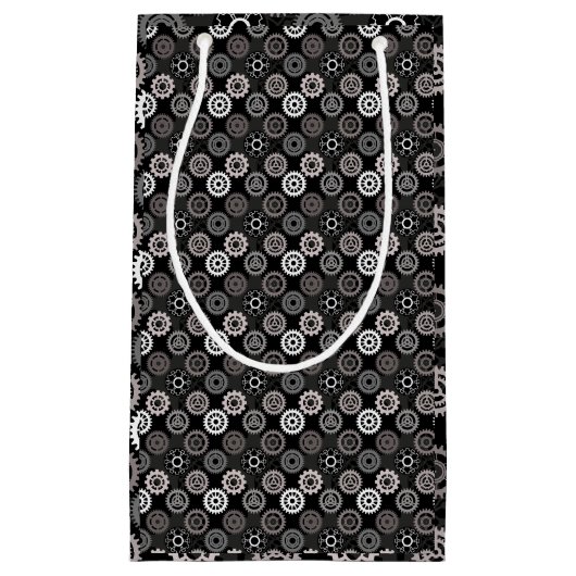 Fahrradgetriebe Muster 01x4.b Kleine Geschenktüte (Vorderseite)