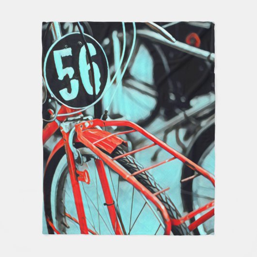 Fahrradgifte für sie fleecedecke (Vorderseite)