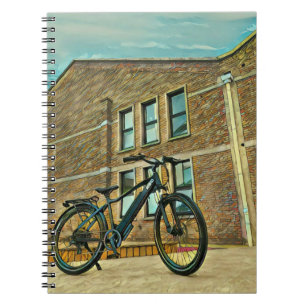 Fahrradgifte für sie notizblock