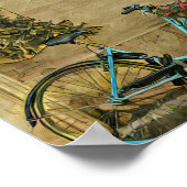 Fahrradgifte für sie poster (Ecke)