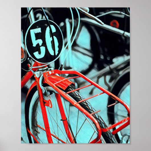 Fahrradgifte für sie poster (Vorne)