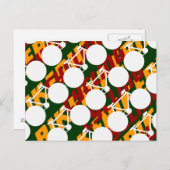 Fahrradgrafik Postkarte (Vorne/Hinten)