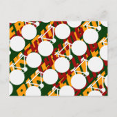 Fahrradgrafik Postkarte (Vorderseite)