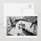 Fahrradhalt Postkarte (Vorne/Hinten)