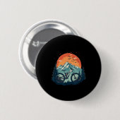 Fahrradillustration Downhill-Mountainbiking Button (Vorne & Hinten)