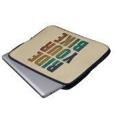 Fahrradinspirierende Zitate Laptopschutzhülle (Vorne Knopf)