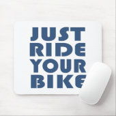 Fahrradinspirierende Zitate Mousepad (Mit Mouse)