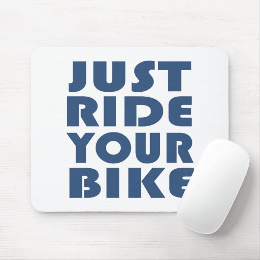 Fahrradinspirierende Zitate Mousepad (Mit Mouse)