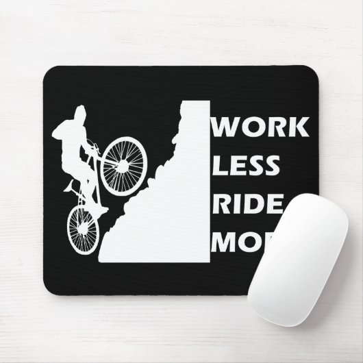 Fahrradinspirierende Zitate Mousepad (Mit Mouse)