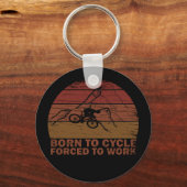 Fahrradinspirierende Zitate Schlüsselanhänger (Vorderseite)
