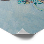 Fahrradkamel Poster (Ecke)