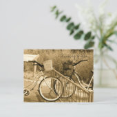 Fahrradkarte Postkarte (Stehend Vorderseite)