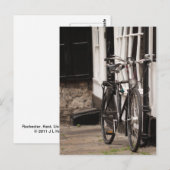 Fahrradkarte Postkarte (Vorne/Hinten)