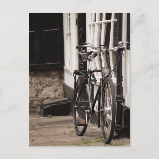 Fahrradkarte Postkarte (Vorderseite)