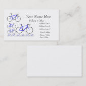 Fahrradkarte Visitenkarte (Vorne/Hinten)