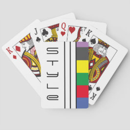 Fahrradkarten (stylish) spielkarten