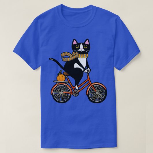 Fahrradkatze T-Shirt (Design vorne)