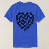 Fahrradketten-Liebe T-Shirt (Design vorne)