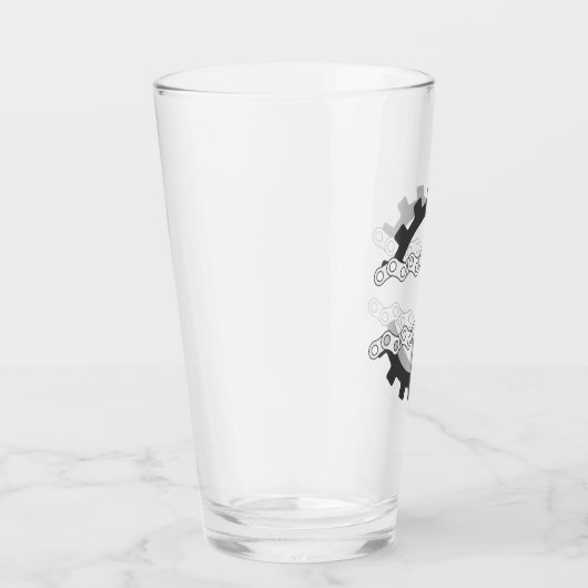 Fahrradkettengetriebe Glas (Rechts)