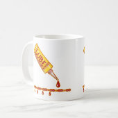 Fahrradkettenrad Mechanisch Kaffeetasse (Vorderseite Links)