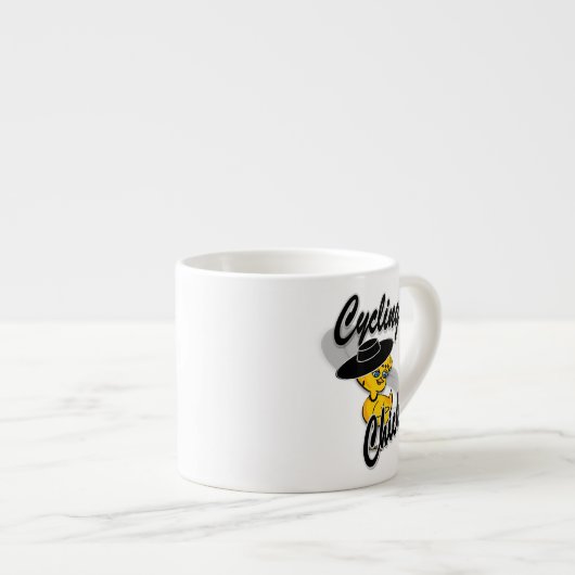 Fahrradkick #4 espressotasse (Vorderseite Rechts)