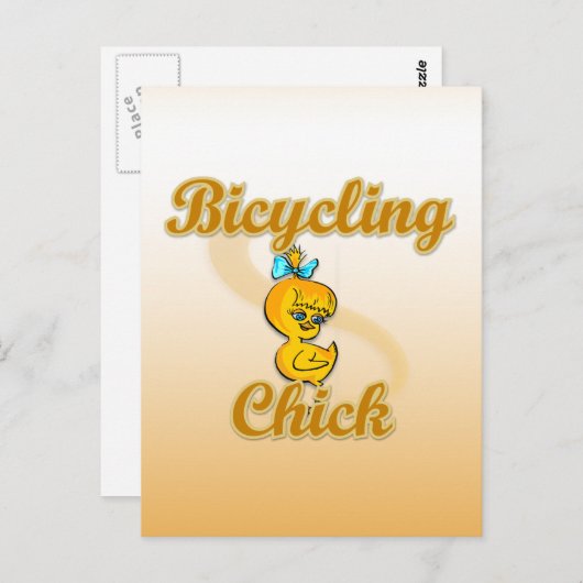 Fahrradkick Postkarte (Vorne/Hinten)