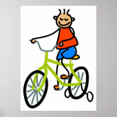 Fahrradkid Poster (Vorne)