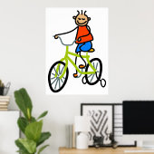 Fahrradkid Poster (Heimbüro)