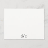 Fahrradkorrespondenzkarten Postkarte (Vorderseite)