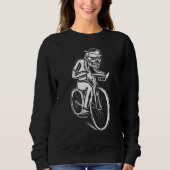 Fahrradkostüm Zombies Sweatshirt (Vorderseite)