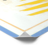 Fahrradkunst Poster (Ecke)