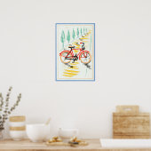 Fahrradkunst Poster (Küche)