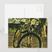 Fahrradkunst Postkarte (Vorne/Hinten)