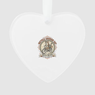 Fahrradkurier Katze Fahrradkurier Katze Vintage Ve Ornament