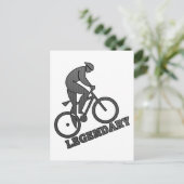 Fahrradleder Postkarte (Stehend Vorderseite)