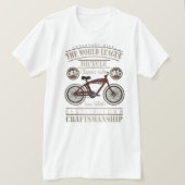 Fahrradlehre - Welt der Fahrräder T-Shirt (Design vorne)