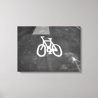 Fahrradlenker Leinwanddruck