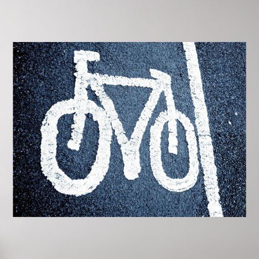 Fahrradlenker Poster (Vorne)