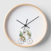 Fahrradlerin Lady O’clock Uhr (Vorderseite)
