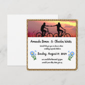 FahrradLiebe Save the Date Einladung (Vorne/Hinten)