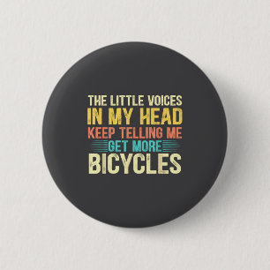 Fahrradliebhaber Lustiger Spruch Fahrrad Humor Button