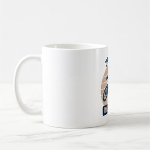 Fahrradliebhaber - Mein Fahrrad ist mein Lebenssti Kaffeetasse
