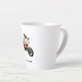 Fahrradliebhaber milchtasse (Rechte Ecke)