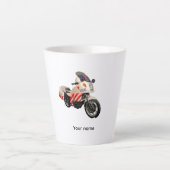 Fahrradliebhaber milchtasse (Vorderseite)