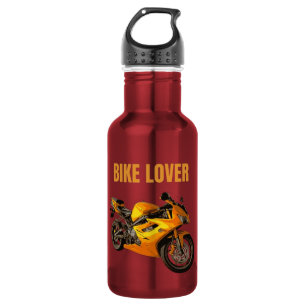 Fahrradliebhaber Motorrad T-Shirt Sport Bike Fah Edelstahlflasche