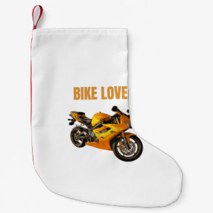 Fahrradliebhaber Motorrad T-Shirt Sport Bike Fah Kleiner Weihnachtsstrumpf