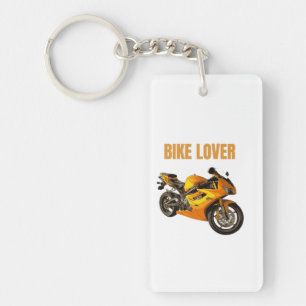 Fahrradliebhaber Motorrad T-Shirt Sport Bike Fah Schlüsselanhänger