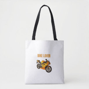 Fahrradliebhaber Motorrad T-Shirt   Sport Bike Fah Tasche